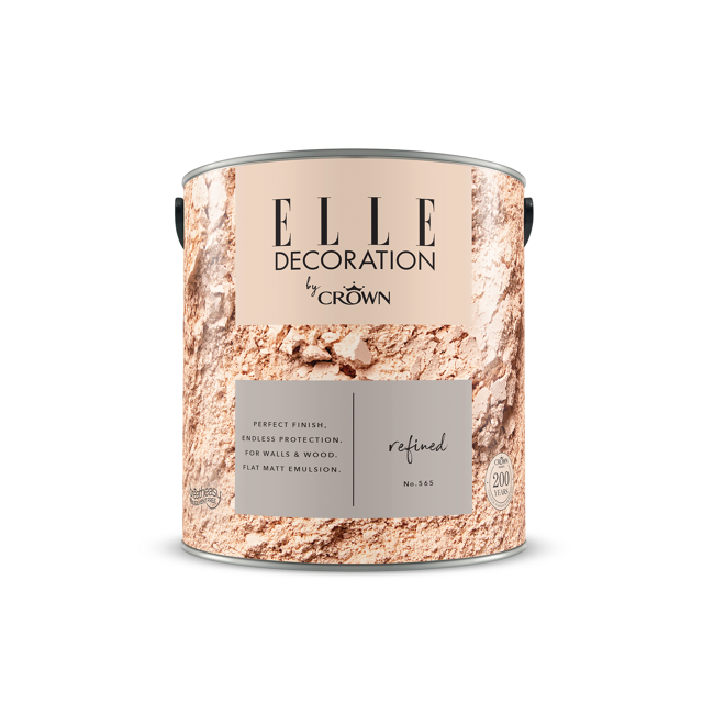 Bild von Wandfarbe 'Refined No. 563' greige matt 2,5 l