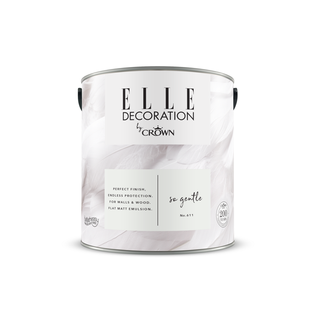 Bild von Wandfarbe 'So Gentle No. 611' grauweiß matt 2,5 l