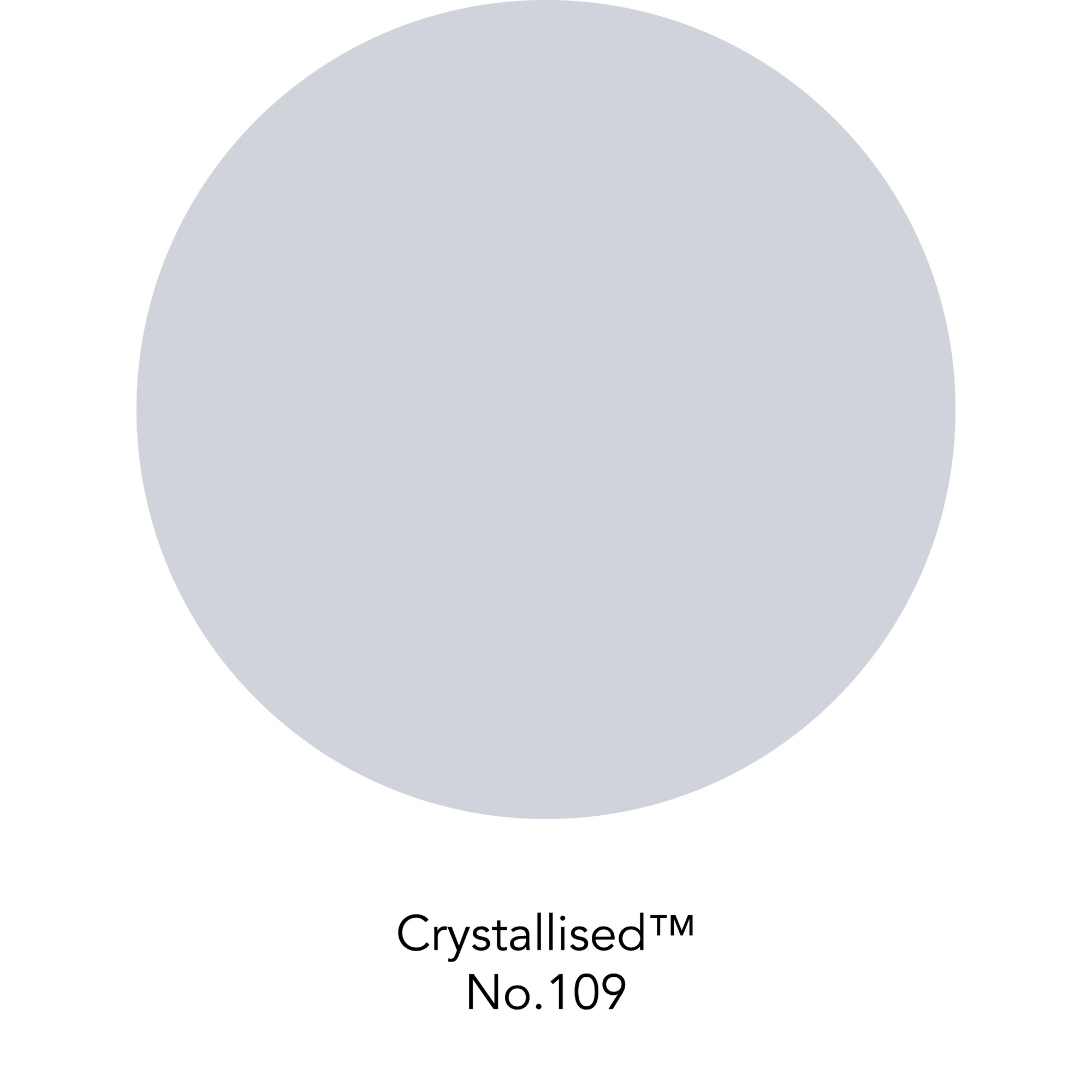Wandfarbe 'Crystallised No. 109' grau matt 125 ml + product picture