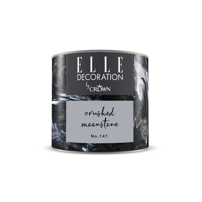 Bild von Wandfarbe 'Crushed Moonstone No. 141' grau matt 125 ml