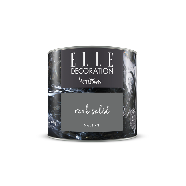 Bild von Wandfarbe 'Rock Solid No. 173' grau matt 125 ml