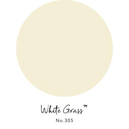 4. Bild von Wandfarbe 'White Grass No. 305' gelb matt 125 ml