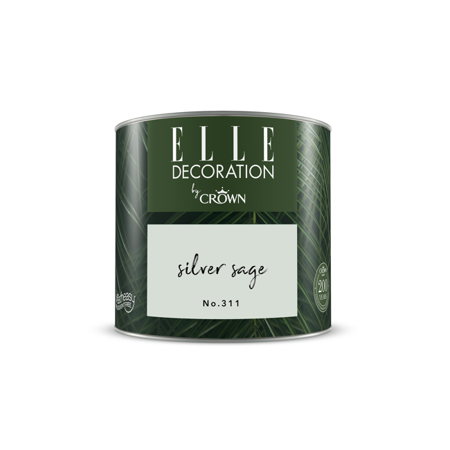 Bild von Wandfarbe 'Silver Sage No. 311' pastellgrün matt 125 ml