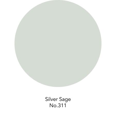 4. Bild von Wandfarbe 'Silver Sage No. 311' pastellgrün matt 125 ml