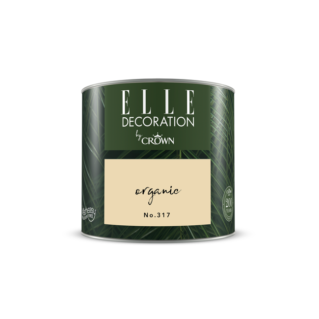 Bild von Wandfarbe 'Organic No. 317' sandfarben matt 125 ml