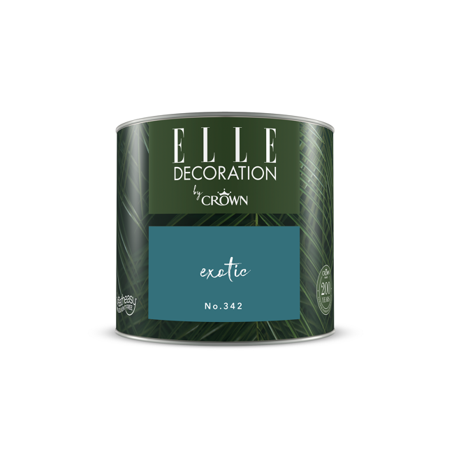 Bild von Wandfarbe 'Exotic No. 342' petrol matt 125 ml