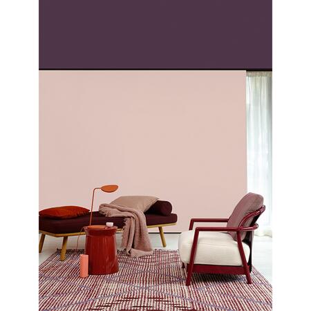5. Bild von Wandfarbe 'Stitch In Time No. 402' pastellrosa matt 125 ml