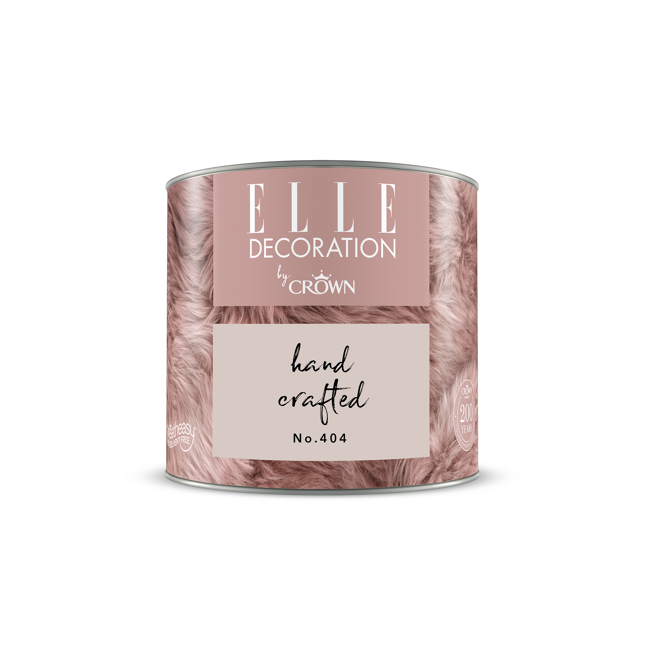 Bild von Wandfarbe 'Hand Crafted No. 404' pastellrosa matt 125 ml