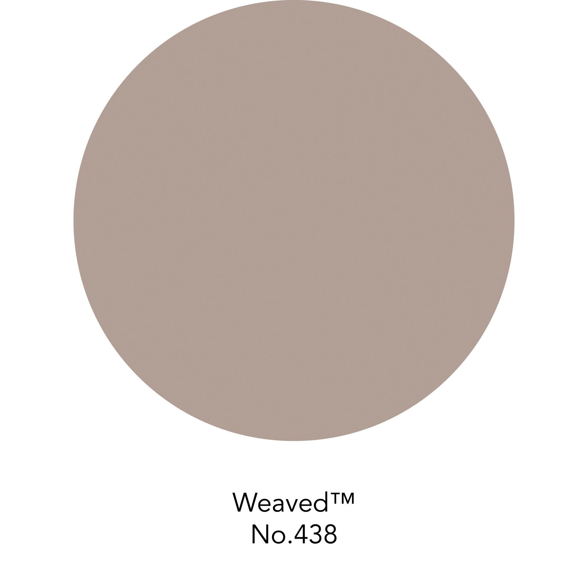 Wandfarbe 'Weaved No. 438' graubraun matt 125 ml + product picture