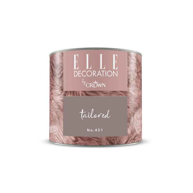 Bild von Wandfarbe 'Tailored No. 451' greige matt 125 ml
