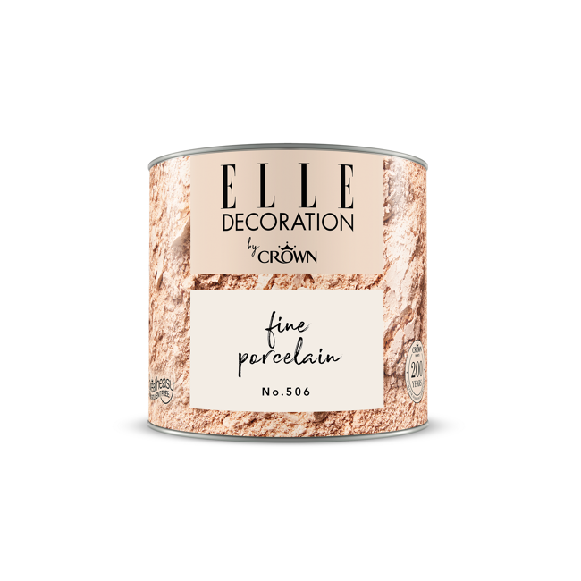 Bild von Wandfarbe 'Fine Porcelain No. 506' hellbeige matt 125 ml