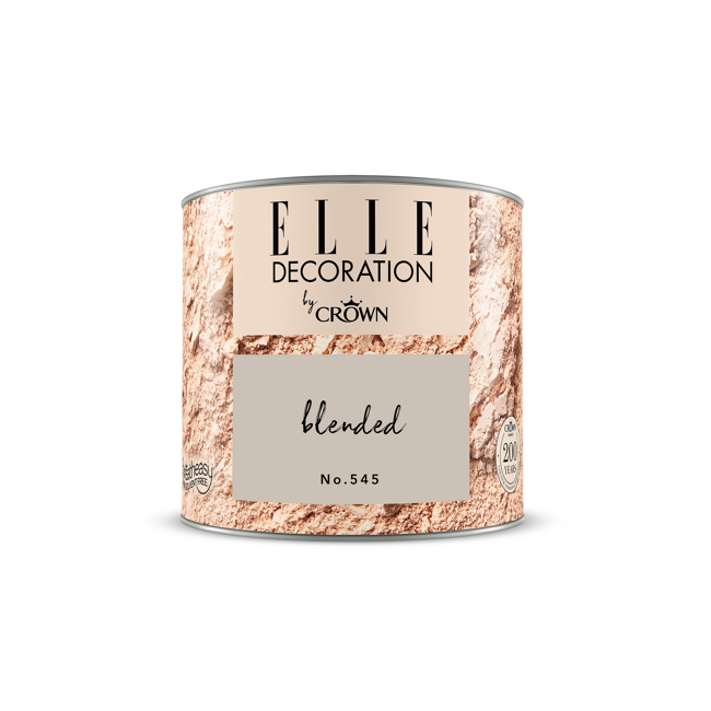 Bild von Wandfarbe 'Blended No. 545' beigebraun matt 125 ml