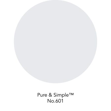4. Bild von Wandfarbe 'Pure und Simple No. 601' grauweiß matt 125 ml