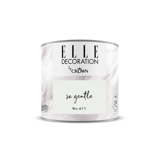 Bild von Wandfarbe 'So Gentle No. 611' grauweiß matt 125 ml