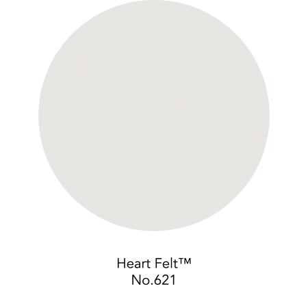 4. Bild von Wandfarbe 'Heart Felt No. 621' grauweiß matt 125 ml