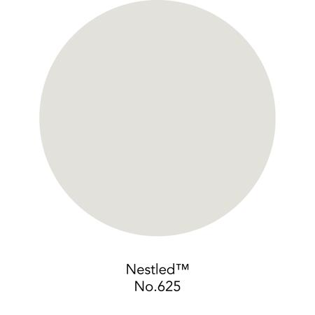 4. Bild von Wandfarbe 'Nestled No. 625 ' grauweiß matt 125 ml