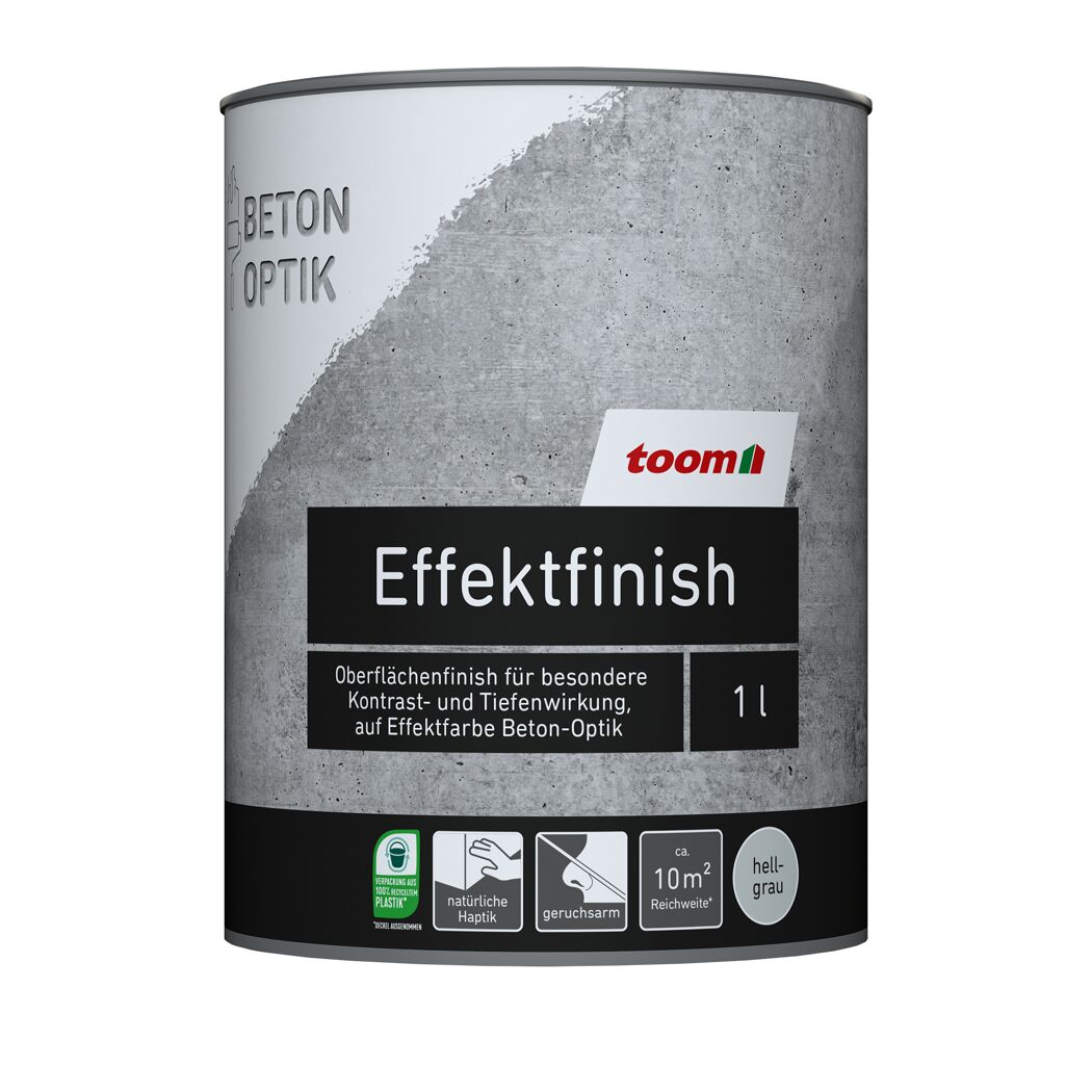 Effektfinish hellgrau 1 l