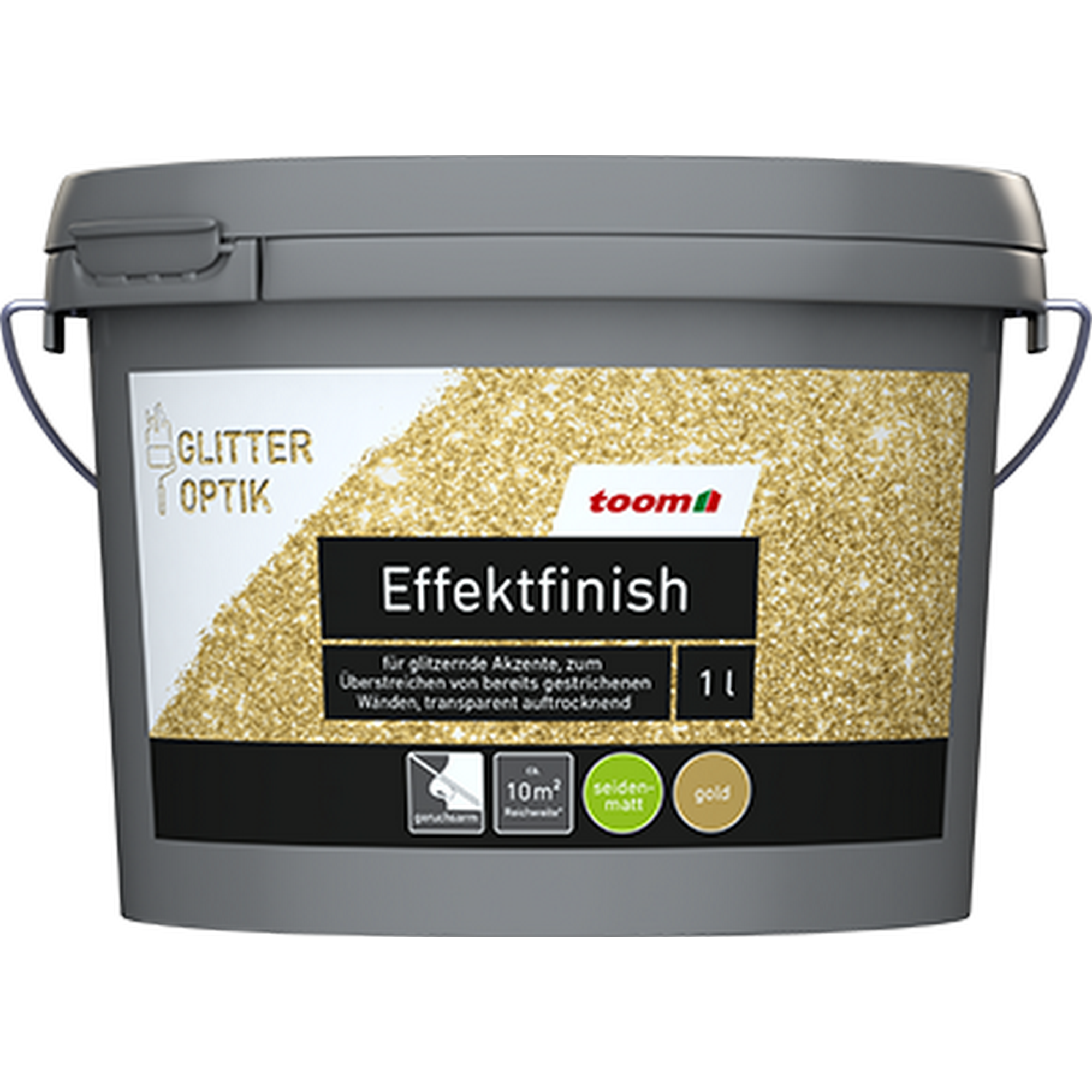 Glitterlasur gold 1 l + product picture