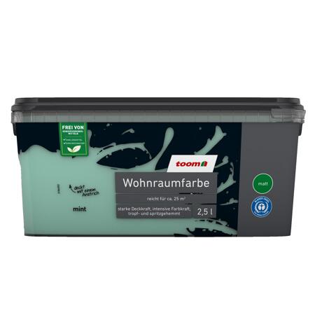 2. Bild von Wohnraumfarbe minzgrün matt 2,5 l