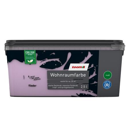 2. Bild von Wohnraumfarbe fliederfarben matt 2,5 l