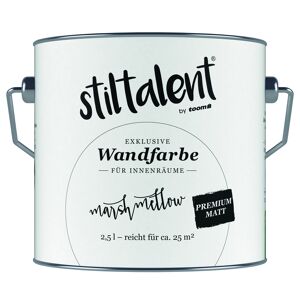 Wandfarbe 'Marshmellow' Premium Matt konservierungsmittelfrei 2,5 l