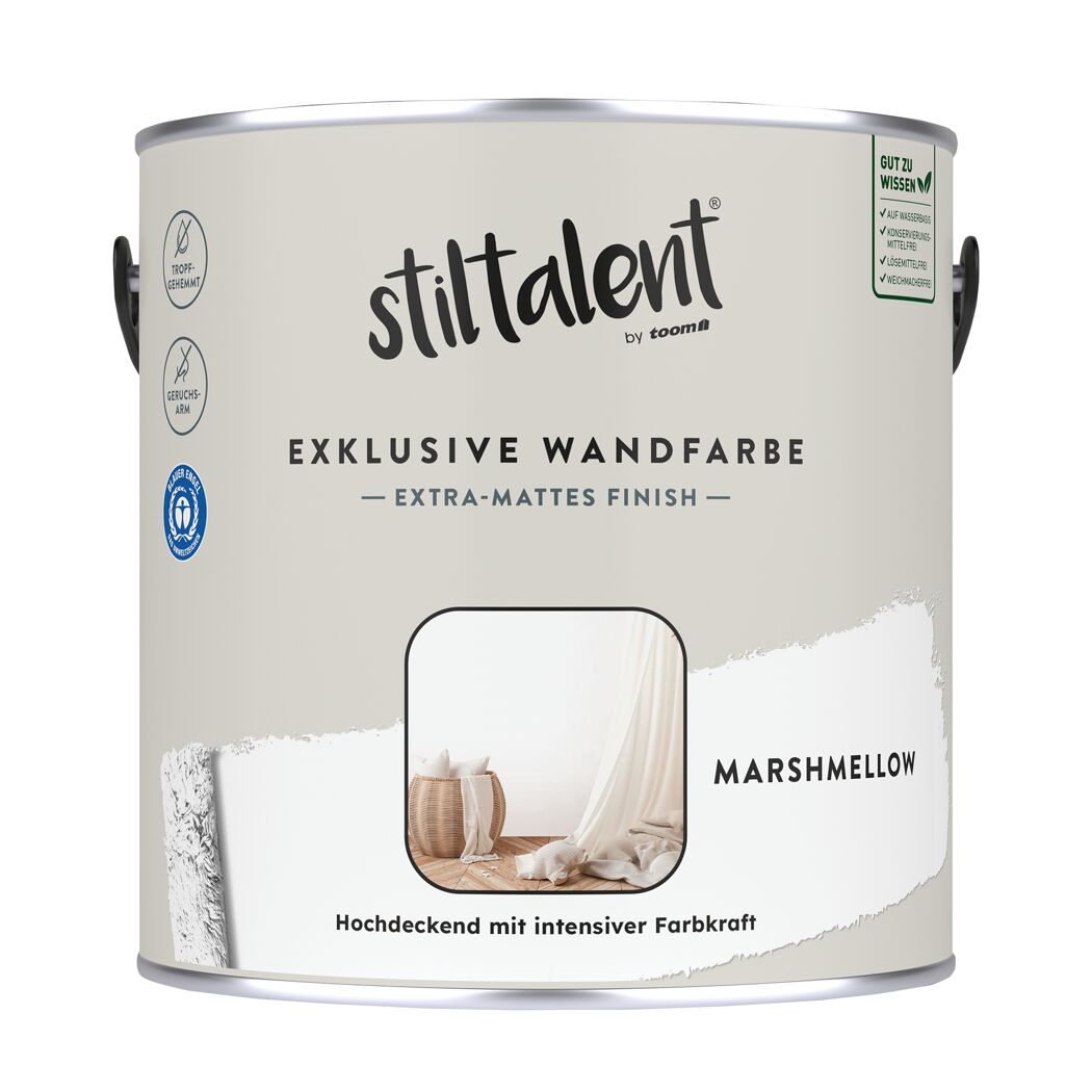 Dose mit Wandfarbe Marshmallow von stiltalent by toom