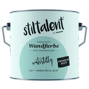 Wandfarbe 'Waterlilly' Premium Matt konservierungsmittelfrei 2,5 l