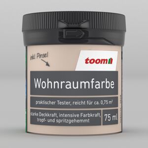 Wohnraumfarbe 'Kaschmir' beige matt 75 ml
