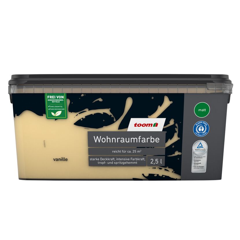 Wohnraumfarbe beige matt 2,5 l