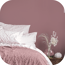 Wandfarbe 'Romantic Blush' rotviolett matt 2,5 l