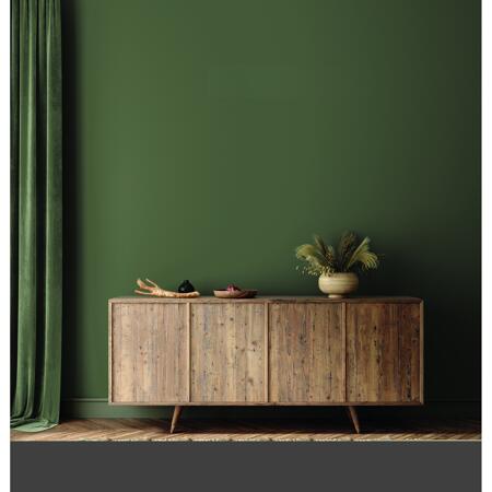 5. Bild von Wandfarbe 'Olive Green' olivgrün matt 2,5 l