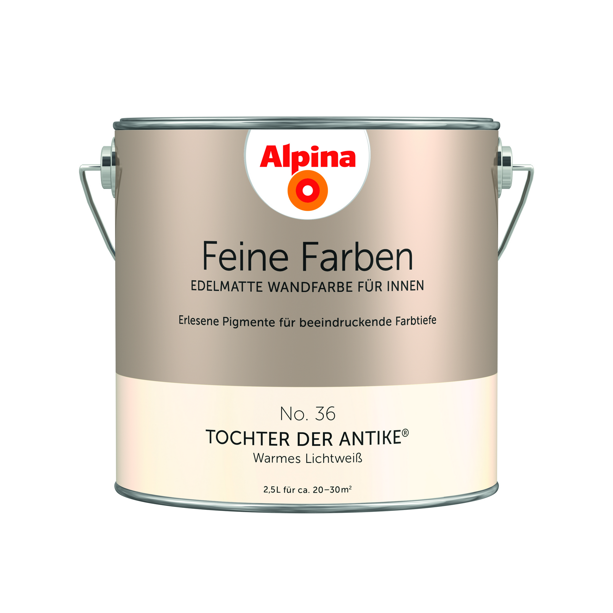 Alpina Feine Farben 'Tochter der Antike' weißbeige seidenmatt 2,5 l