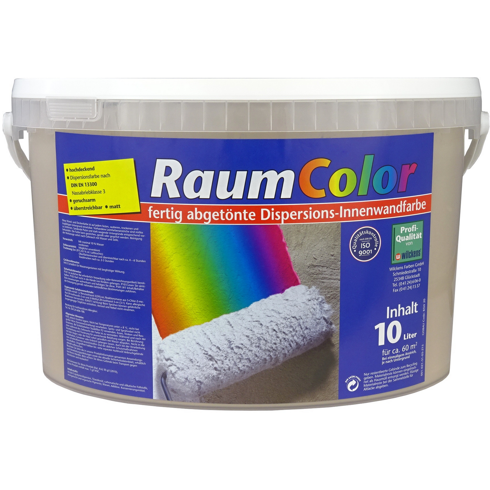 Wand- und Deckenfarbe 'RaumColor' cappuccinofarben 10 l + product picture