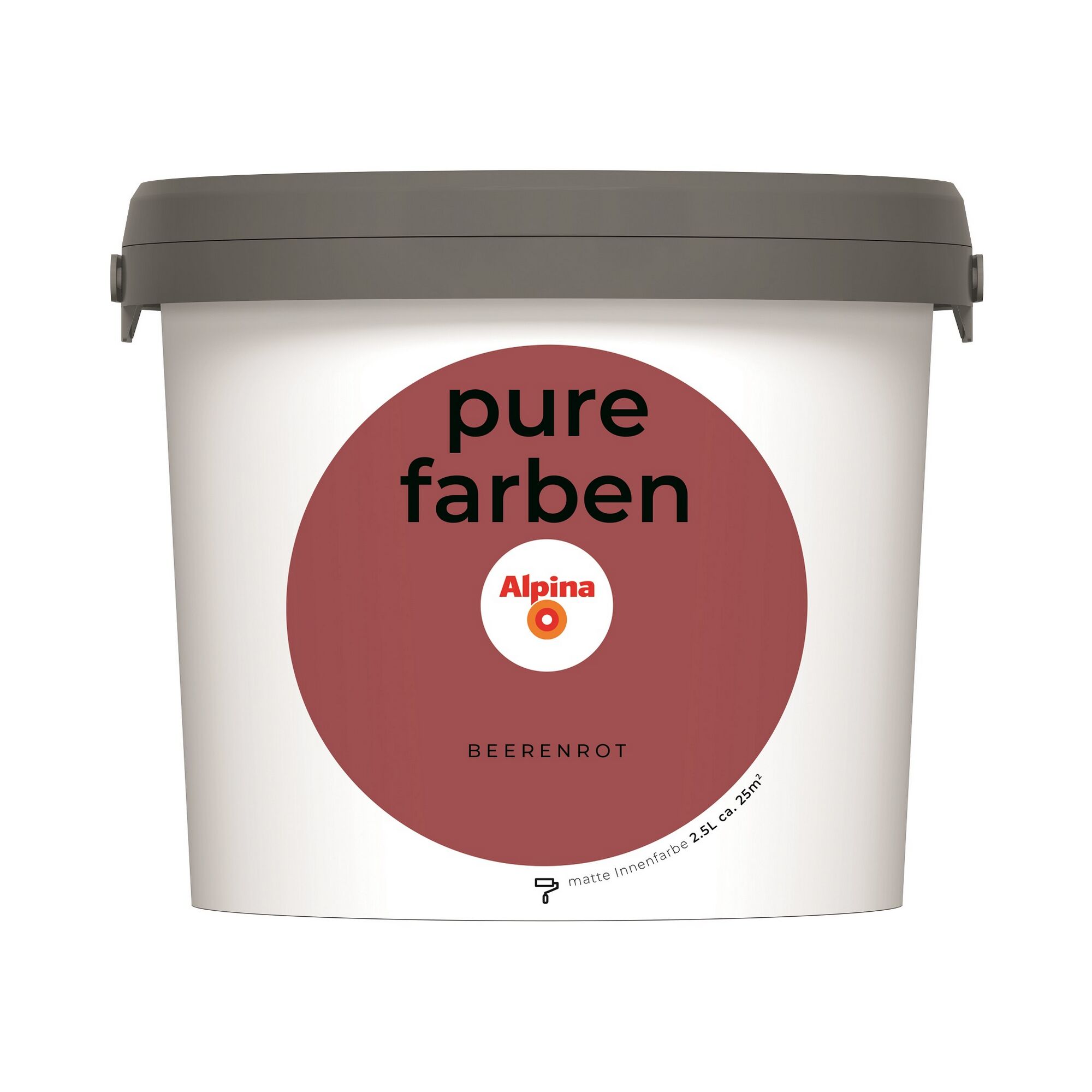 Alpnia Pure Farben Beerenrot, 2,5 l