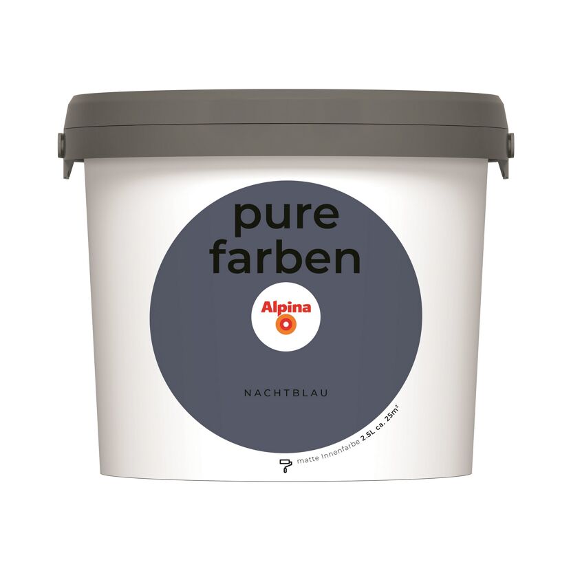 Alpnia Pure Farben Nachtblau, 2,5L