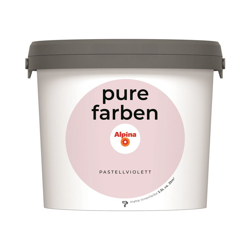 Alpna Pure Farben, Pastellviolett, 2,5l