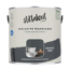 Wandfarbe 'graphit grey' matt 2,5 l