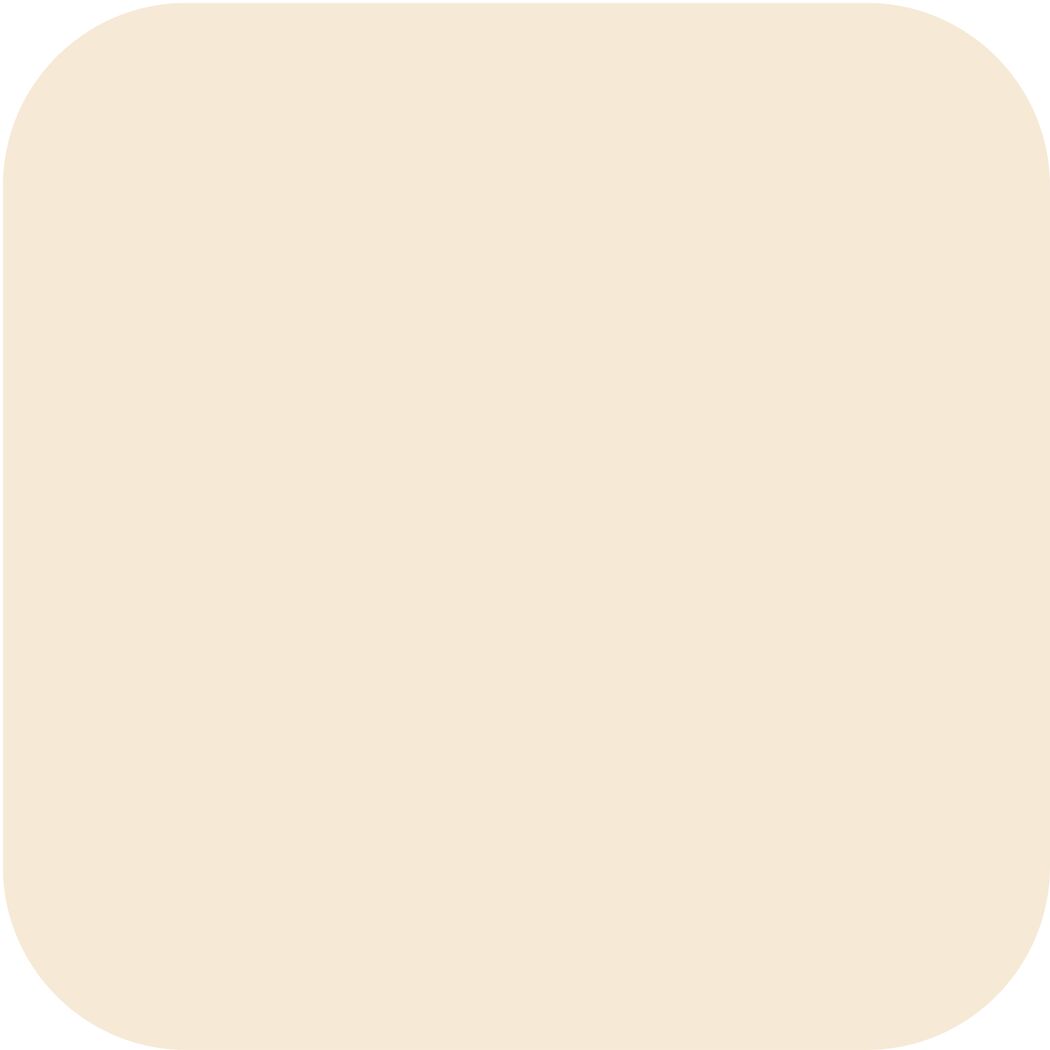 Wandfarbe 'soft almond' matt 2,5 l