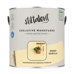 Wandfarbe 'sweet vanilla' matt 2,5 l