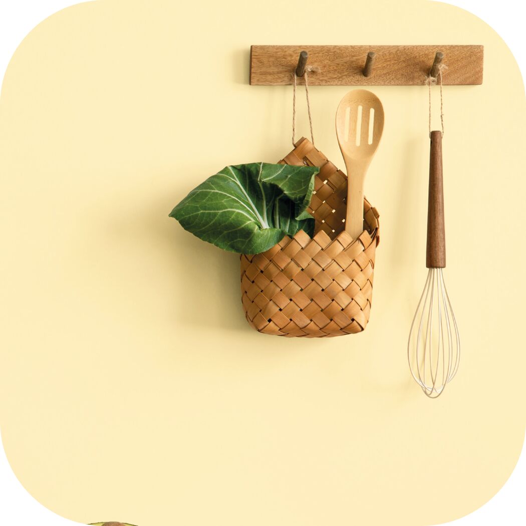 Wandfarbe 'sweet vanilla' matt 2,5 l