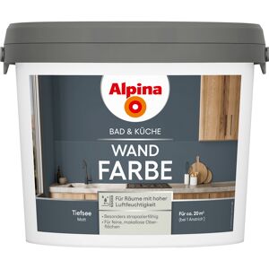 Bad- und Küchenfarbe Tiefsee 2,5 l