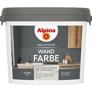 Bad- und Küchenfarbe Schiefer 2,5 l