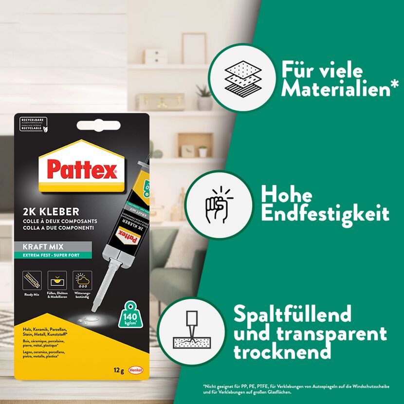 Pattex Kraft Mix 2K Kleber