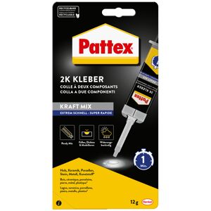 2-Komponenten-Kleber 'Kraft-Mix Extrem Schnell' transparent 12 g