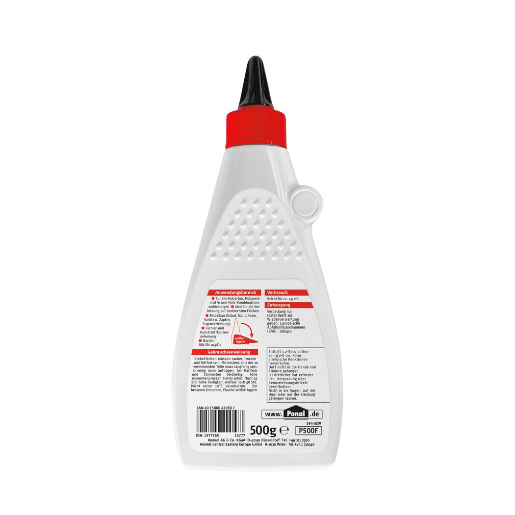 Weiße Flasche Ponal Holzleim