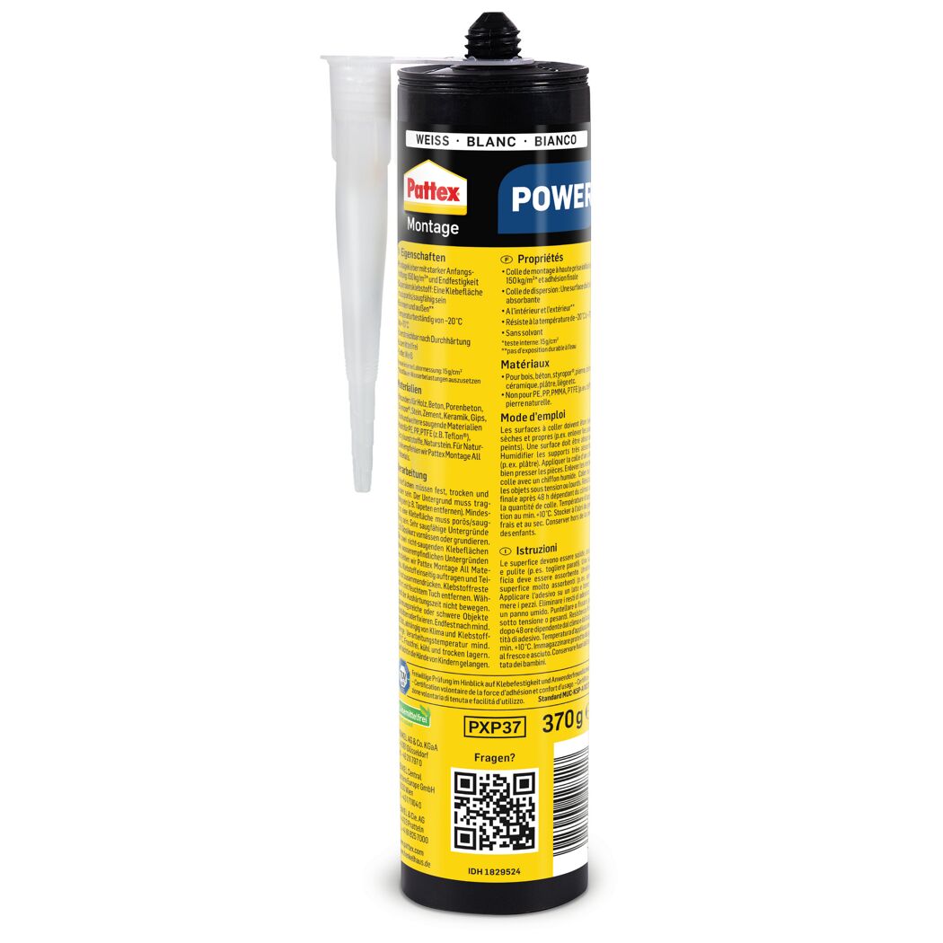 Montagekleber 'Power' weiß 370 g