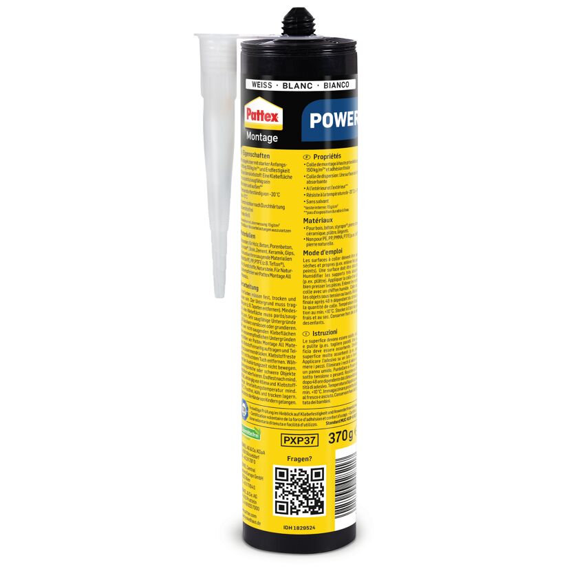 Montagekleber 'Power' weiß 370 g