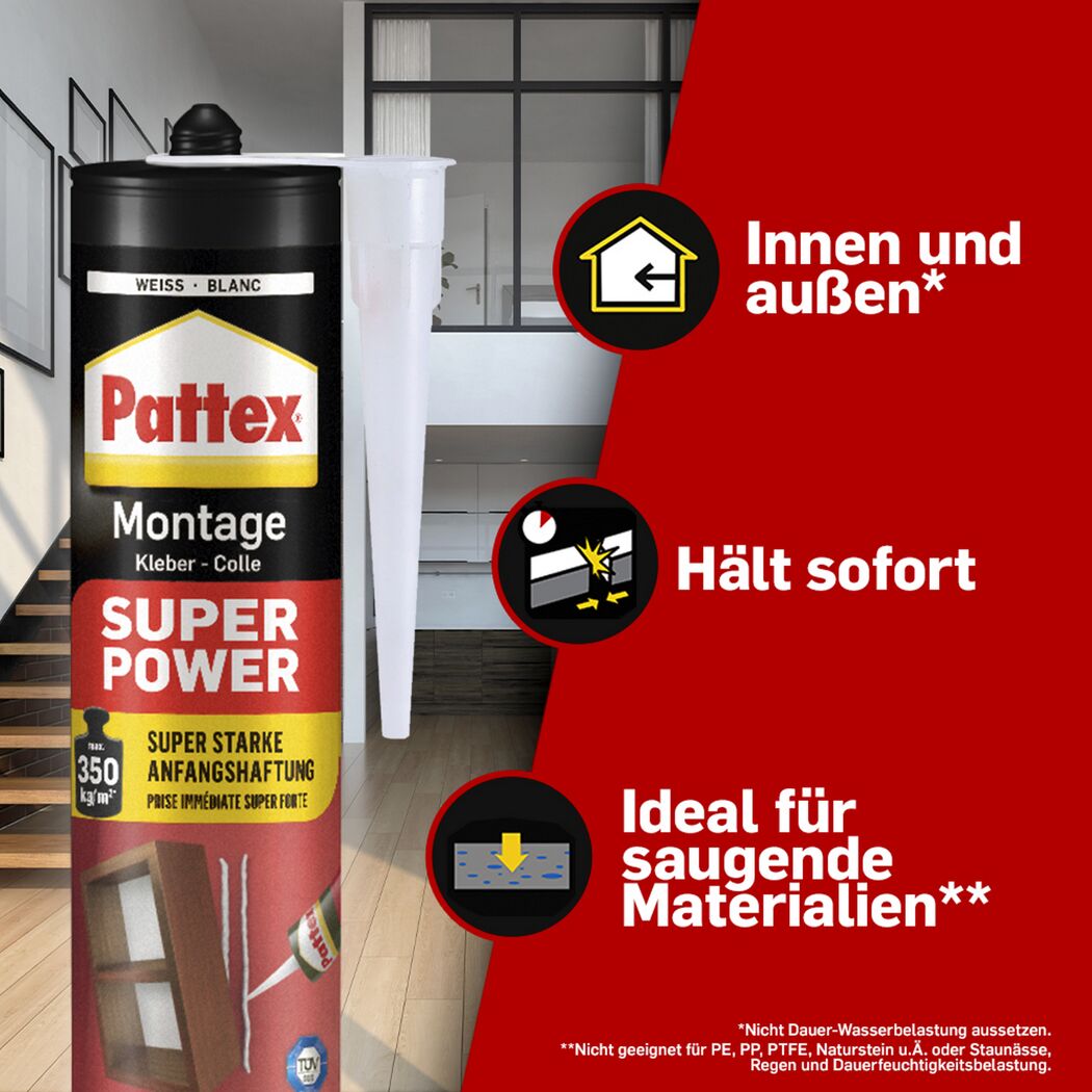 Pattex Montagekleber Super Power