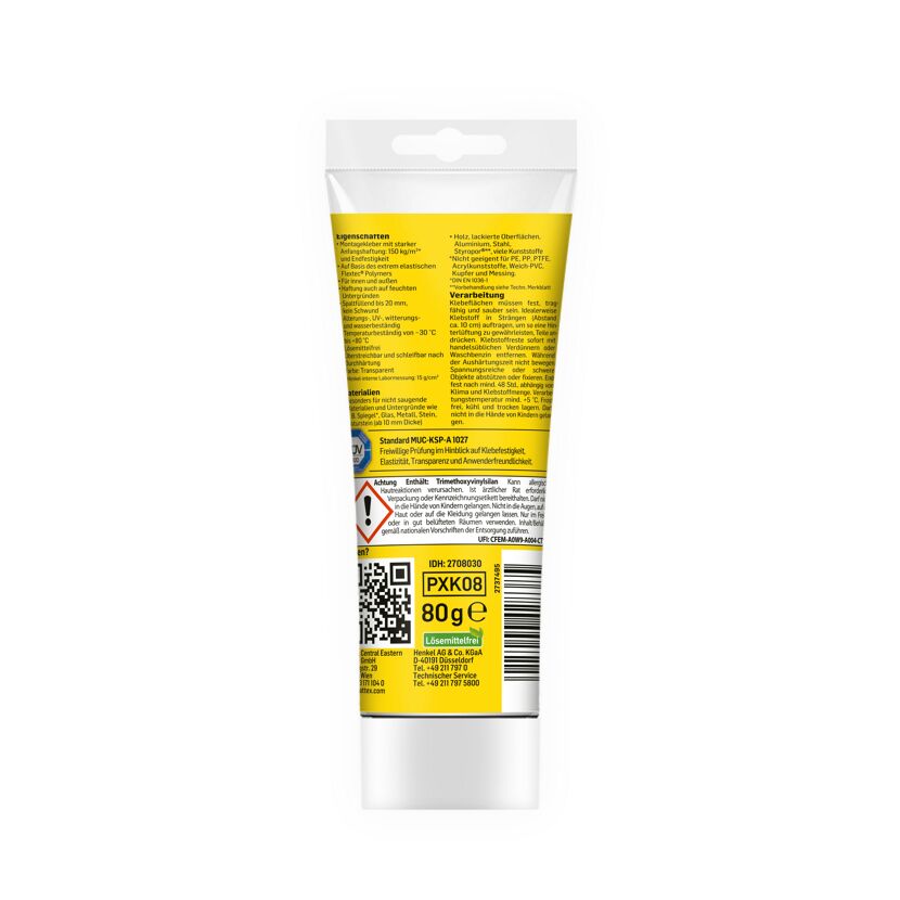 Tube Pattex Montage Spezial Transparent