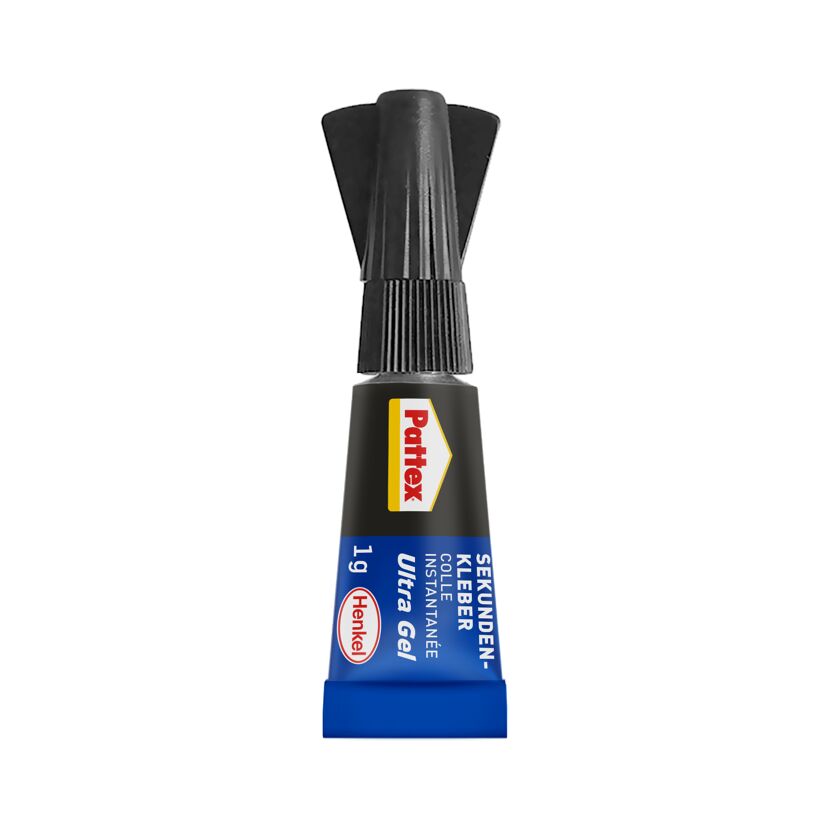 Pattex Sekundenkleber Ultra Gel, 1g Tube